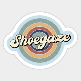 Shoegaze Bands Tribute Art Sticker